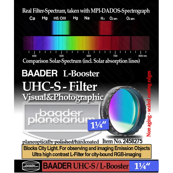 Filtr Baader UHC-S/L-Booster 1,25&amp;quot;