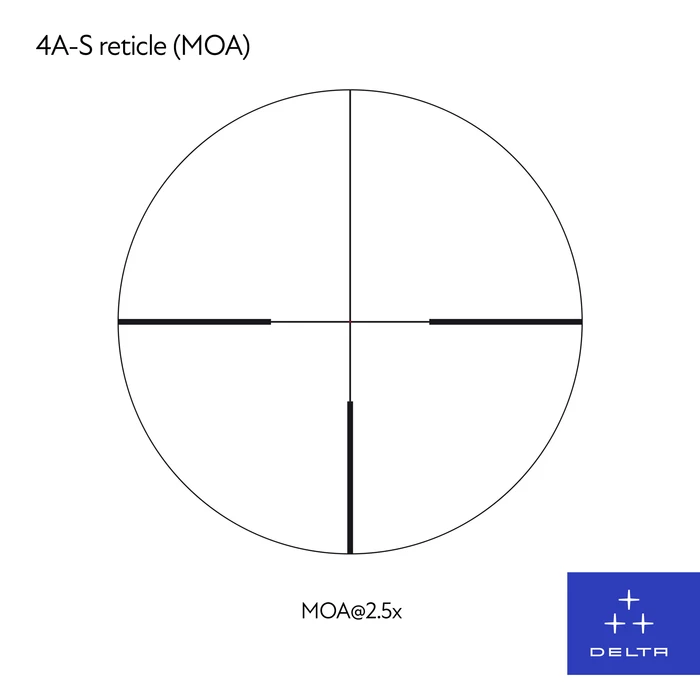 Luneta celownicza Delta Titanium HD 2,5-10x50 4A S 2020