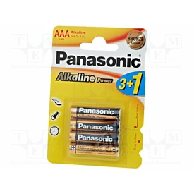 Bateria Panasonic LR03/AAA alkaliczna