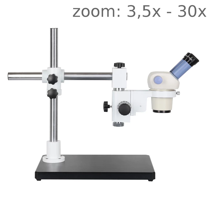 [Zestaw] Mikroskop stereoskopowy Delta Optical SZ-430B + statyw F2