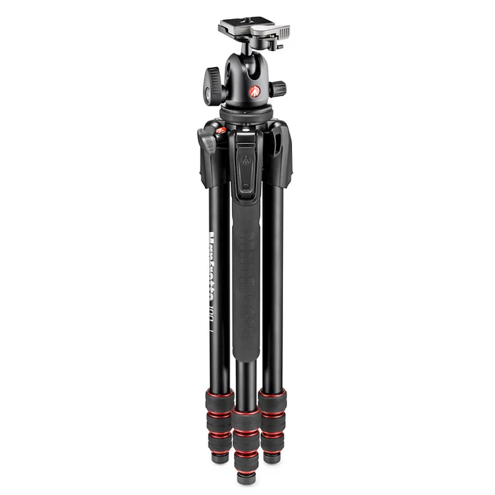 Manfrotto Statyw aluminiowy MK190GOA4TB-BH z głowicą kulową 