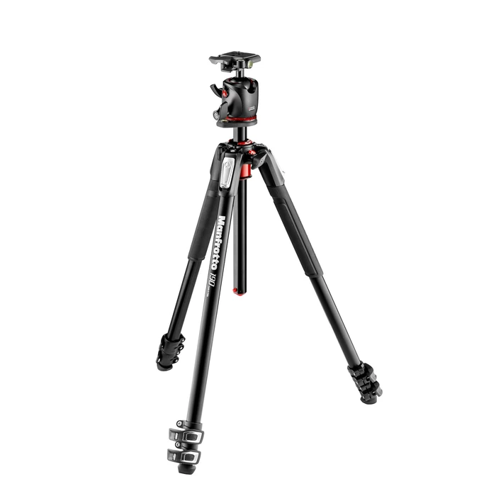 Manfrotto MK190XPRO3-BHQ2 - zestaw statyw MINI PRO 3-sekcyjny z głowicą MHXPRO-BHQ2