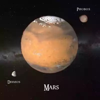 Pocztówka &quot;Mars&quot; (kwadrat)