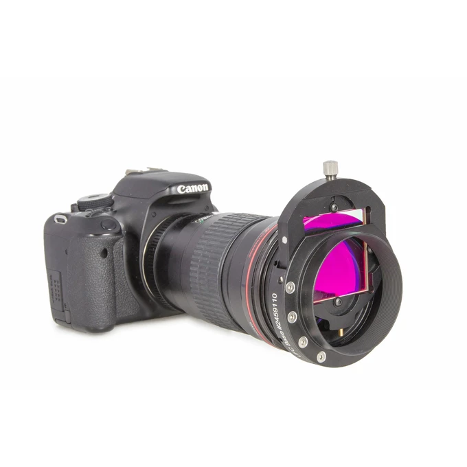 Baader UFC Straylight-Flange when mounting UFC in front of camera lenses – incl. mounting plate for UFC-Base