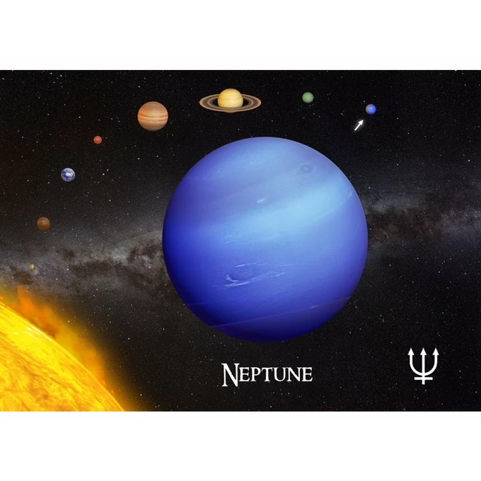 Pocztówka 3D &quot;Neptun&quot;