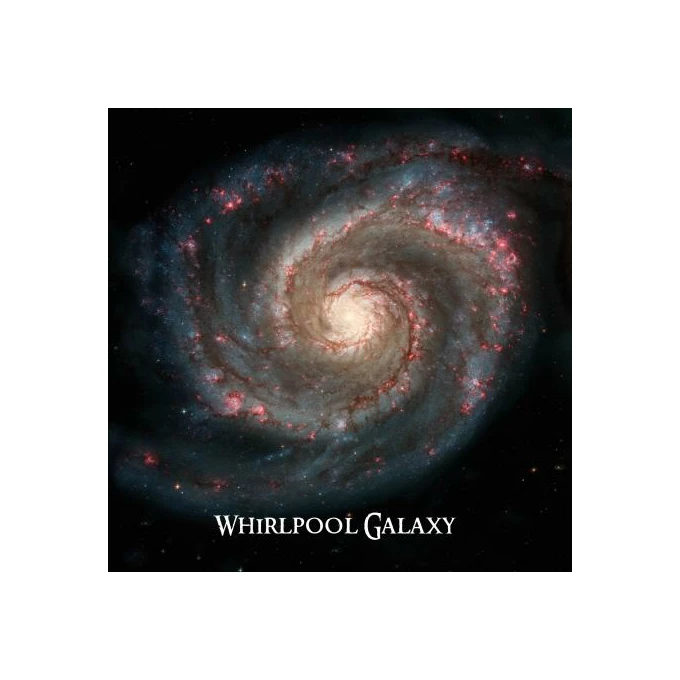 Pocztówka &quot;Galaktyka spiralna&quot; (kwadrat)
