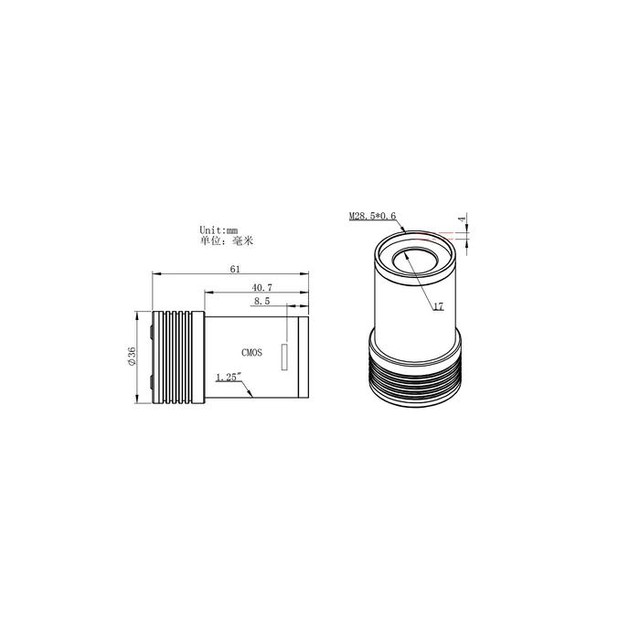 Kamera ASI120MM mini 