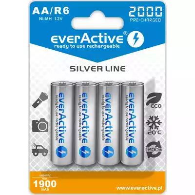 Akumulator everActive 2000 silver line