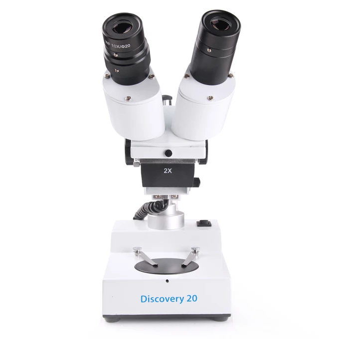 Mikroskop stereoskopowy Delta Optical Discovery 20  + Kamera mikroskopowa DLT-Cam Basic 2MP USB 2.0