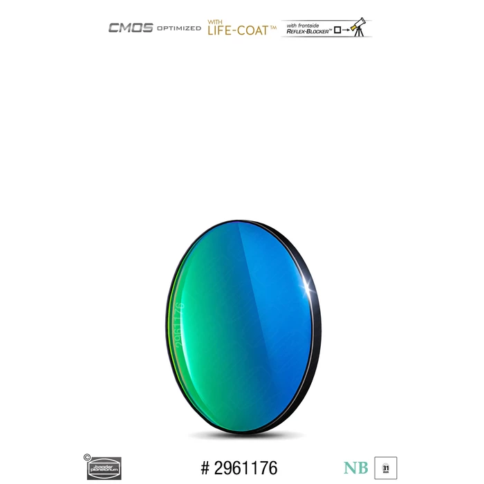 Baader O-III 31mm (6.5nm) CMOS filter - Delta Optical