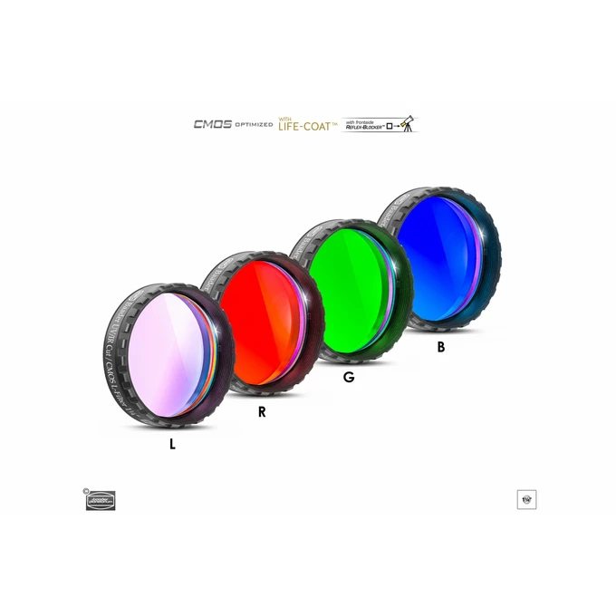 Zestaw Filtrów Baader RGB 1,25&quot; CMOS (1)