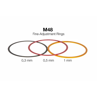 Zestaw pierścieni Baader M48 (0,3+0,5+1mm)