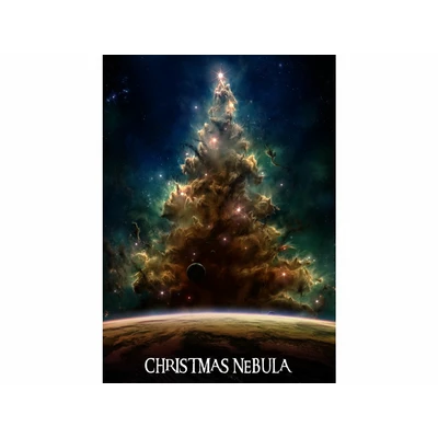 Pocztówka &quot;Christmas Nebula&quot;