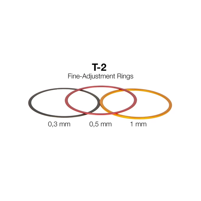 Zestaw pierścieni Baader T2 (0,3+0,5+1mm)