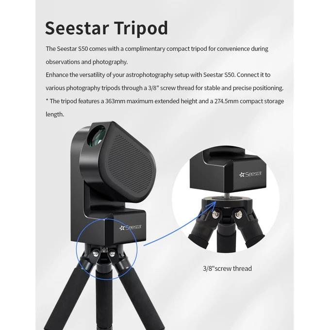 Teleskop Smart ZWO SeeStar S50