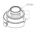 Adapter (redukcja) ZWO do filtrów 2&quot;-1,25&quot;