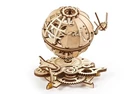 Model mechaniczny drewniany Ugears Globus - Puzzle 3D