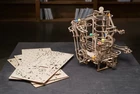 Puzzle 3D Tor Kulkowy Wyciągniki Spiralny Ugears