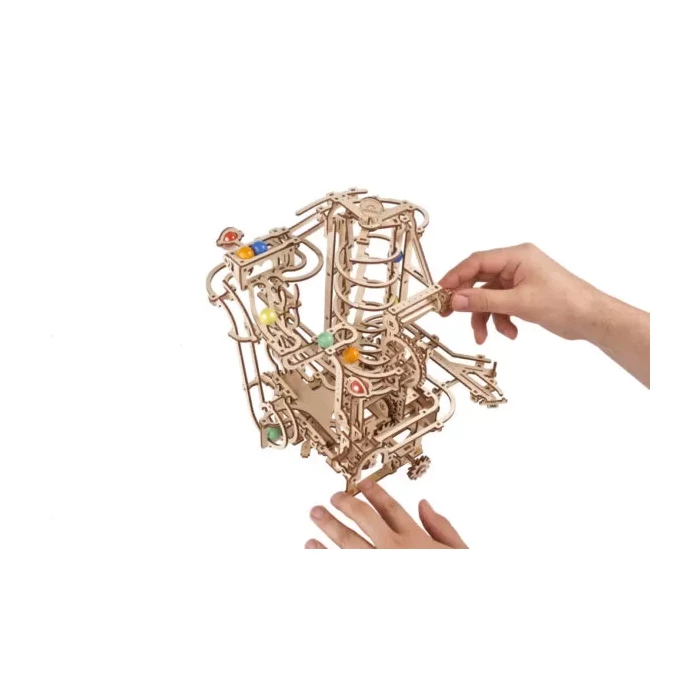 Puzzle 3D Tor Kulkowy Wyciągniki Spiralny Ugears