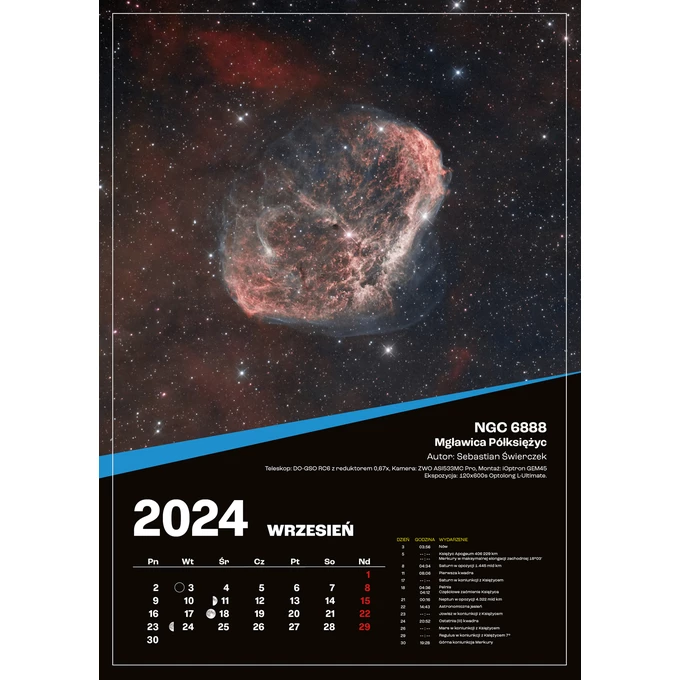 Kalendarz Astronomiczny Delta Optical 2024