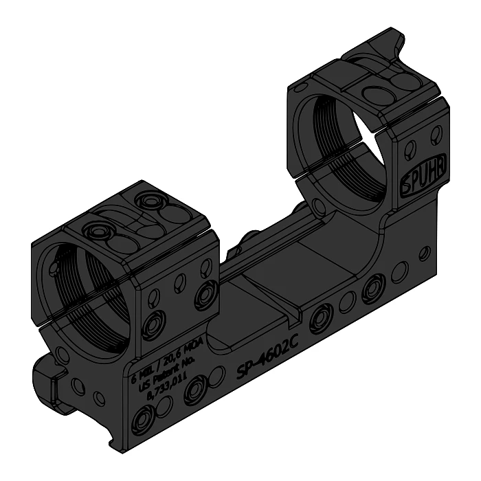 Montaż SPUHR SP-4602C (obejmy 34mm)