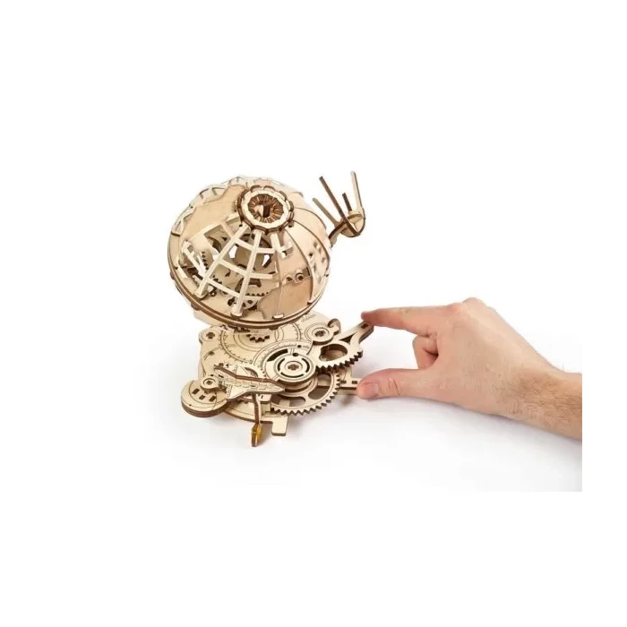 Model mechaniczny drewniany Ugears Globus - Puzzle 3D