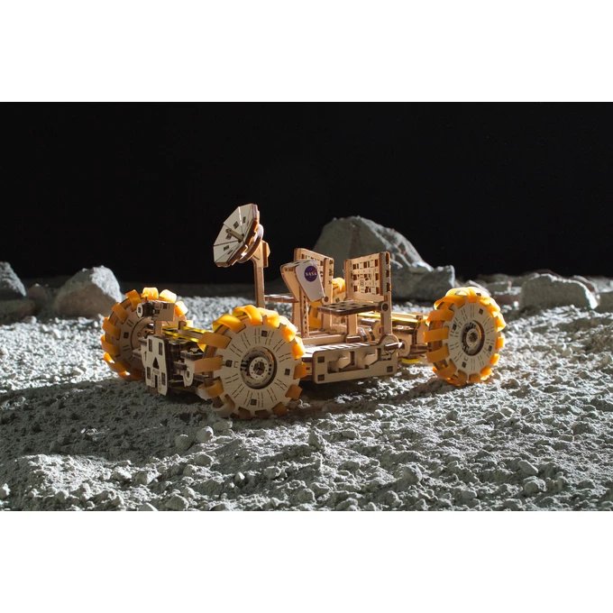 Puzzle 3D Model drewniany Łazik Księżycowy