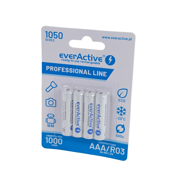 Akumulator everActive AAA 1050mAh 1,2V professional line 1 szt.