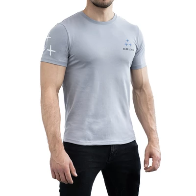 Koszulka T-Shirt Delta Szara r. XXL