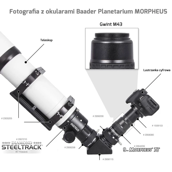 Okular Baader Morpheus 4,5 mm 2/1,25&amp;quot;