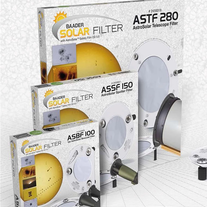 Filtr słoneczny Baader ASTF 80 AstroSolar ND 5,0 (OD=5,0) 80 mm