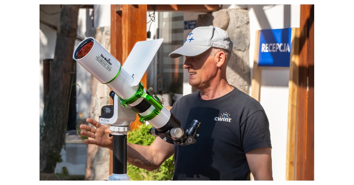 Wspólne obserwacje z Obserwatorium CWiNT i Delta Optical