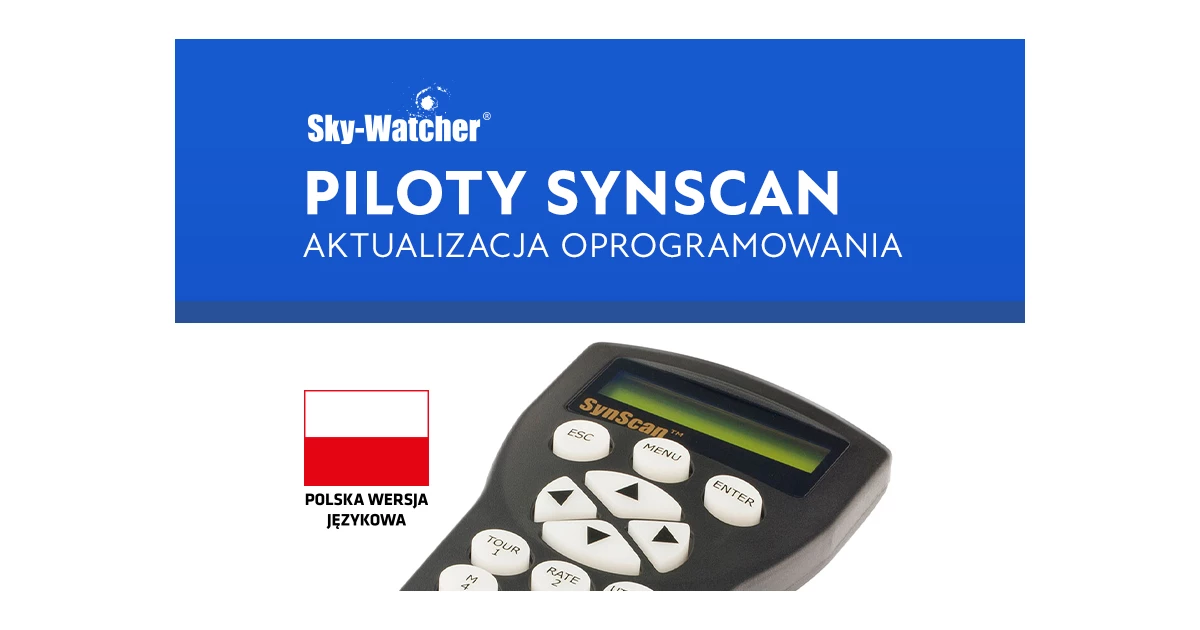 Aktualizacja Pilotów SynScan