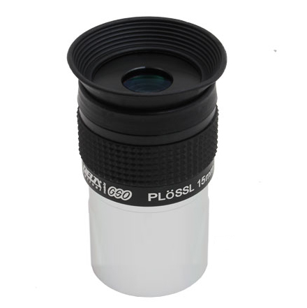 Oculare Plossl 15mm 1,25" (31,7mm) – 4 Lenti, Trattamento Multistrato, Per Telescopio